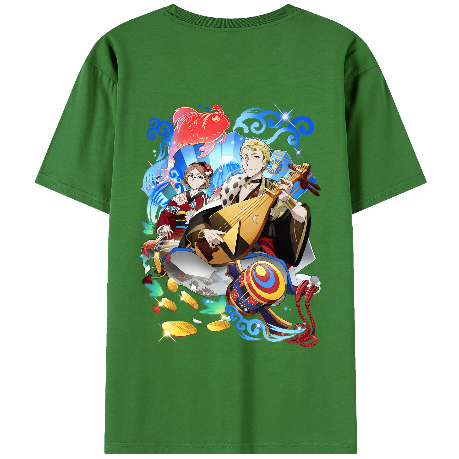 （画像用） 文豪ストレイドッグス Bungo Stray Dogs レディース半袖Tシャツ(バックプリント)